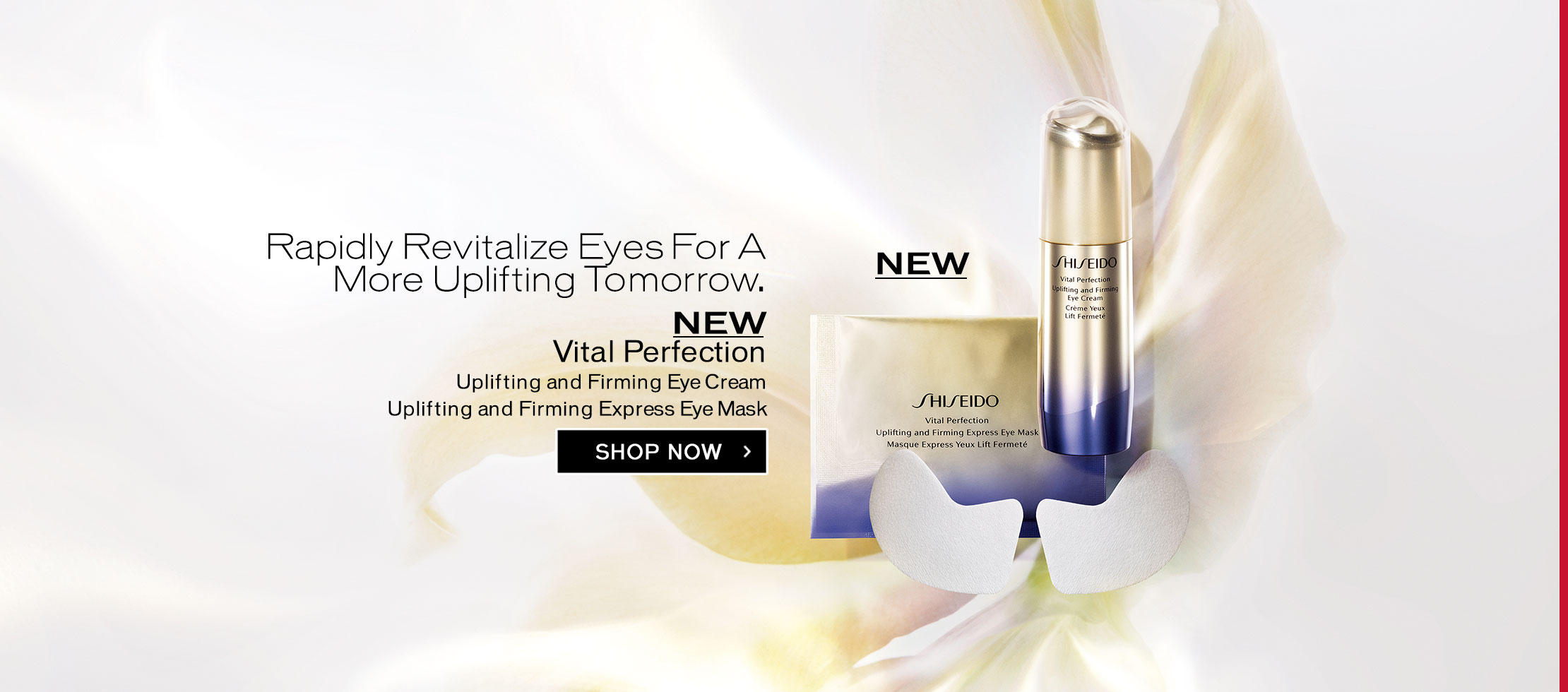 Rapidly Revitalize Skin* For A More Uplifting Tomorrow. Vital Perfection NEW Vital Perfection Uplifting and Firming Cream *Proven to revitalize skin in just 1 week. VIEW DETAILS