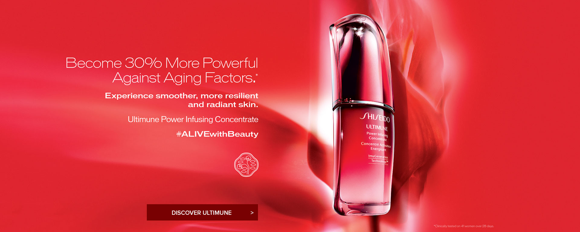 The Most Radiant You Begins With You. Ultimune DISCOVER