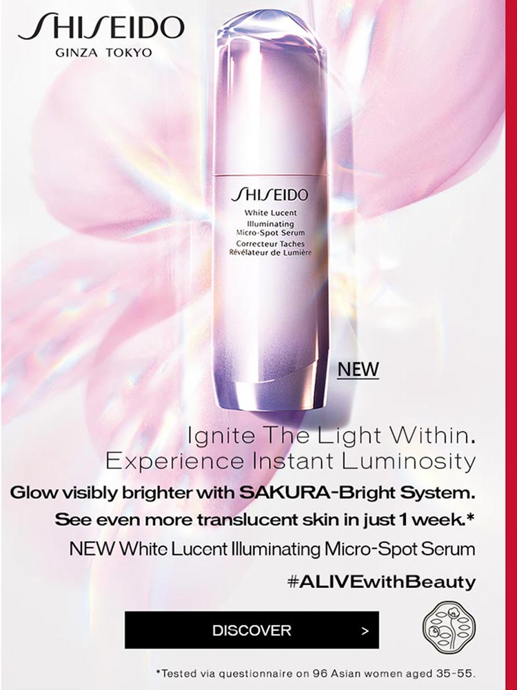 The Most Luminous You Begins With You. White Lucent DISCOVER